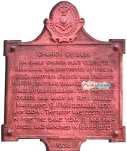 Buhi Catholic Parish Church Historical Marker 1938
